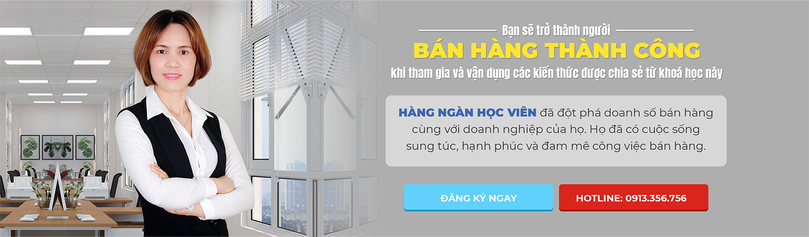 Banner khóa học bán hàng chuyên nghiệp Banner khóa học bán hàng chuyên nghiệp