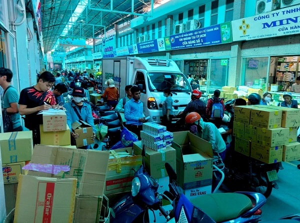 Cấu trúc chợ thuốc Tô Hiến Thành