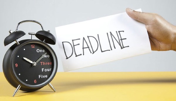 Đặt deadline và nói với mọi người về thời hạn đó