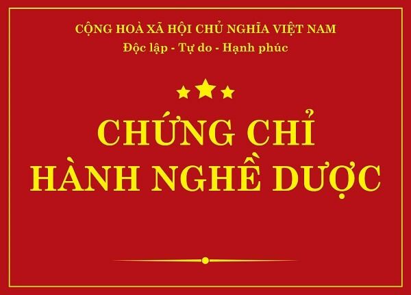 Mấu giấy chứng nhận hành nghề