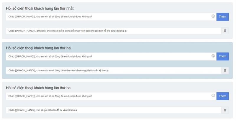 kịch bản chatbot bán hàng
