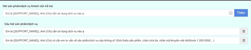 kịch bản chatbot bán hàng
