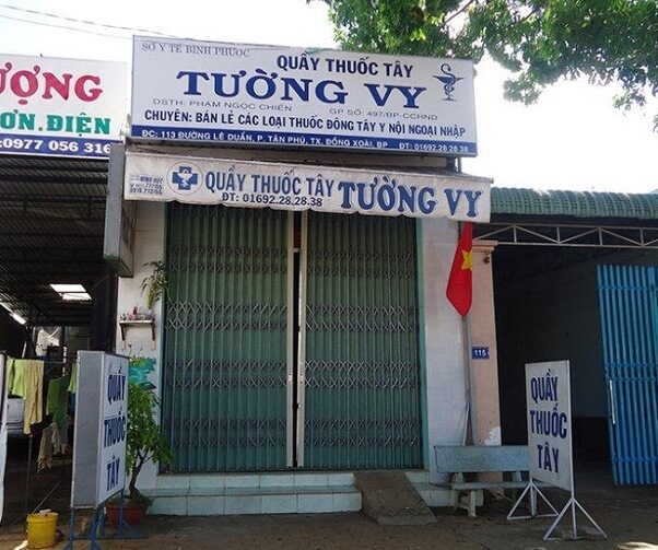 Quy định nội dung của bảng hiệu quầy thuốc