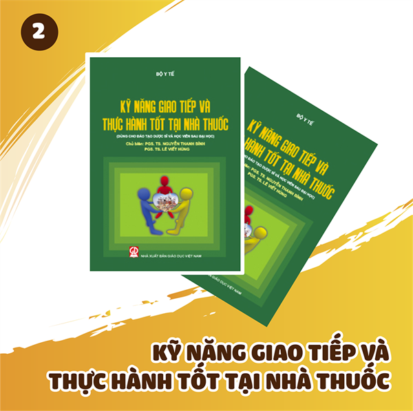 Cuốn Kỹ năng giao tiếp và thực hành tốt tại nhà thuốc