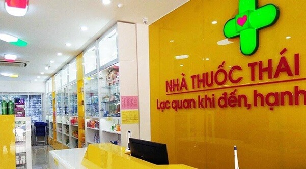 Thiết kế nội thất bên trong của nhà thuốc Thái Dương