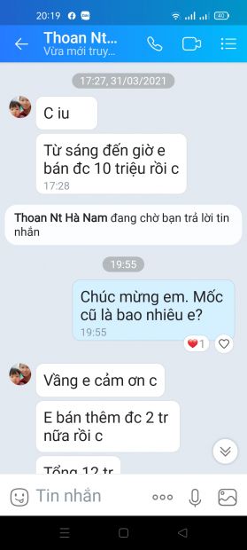 Phản hồi của khách hàng về khoá học 3