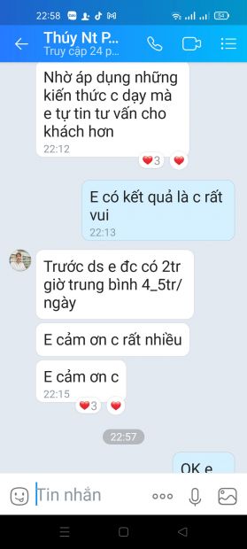 Phản hồi của khách hàng về khoá học ảnh số 14