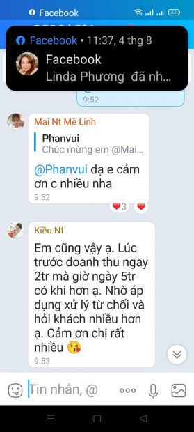 Phản hồi của khách hàng về khoá học ảnh số 19