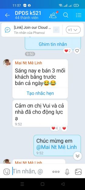 Phản hồi của khách hàng về khoá học ảnh số 20